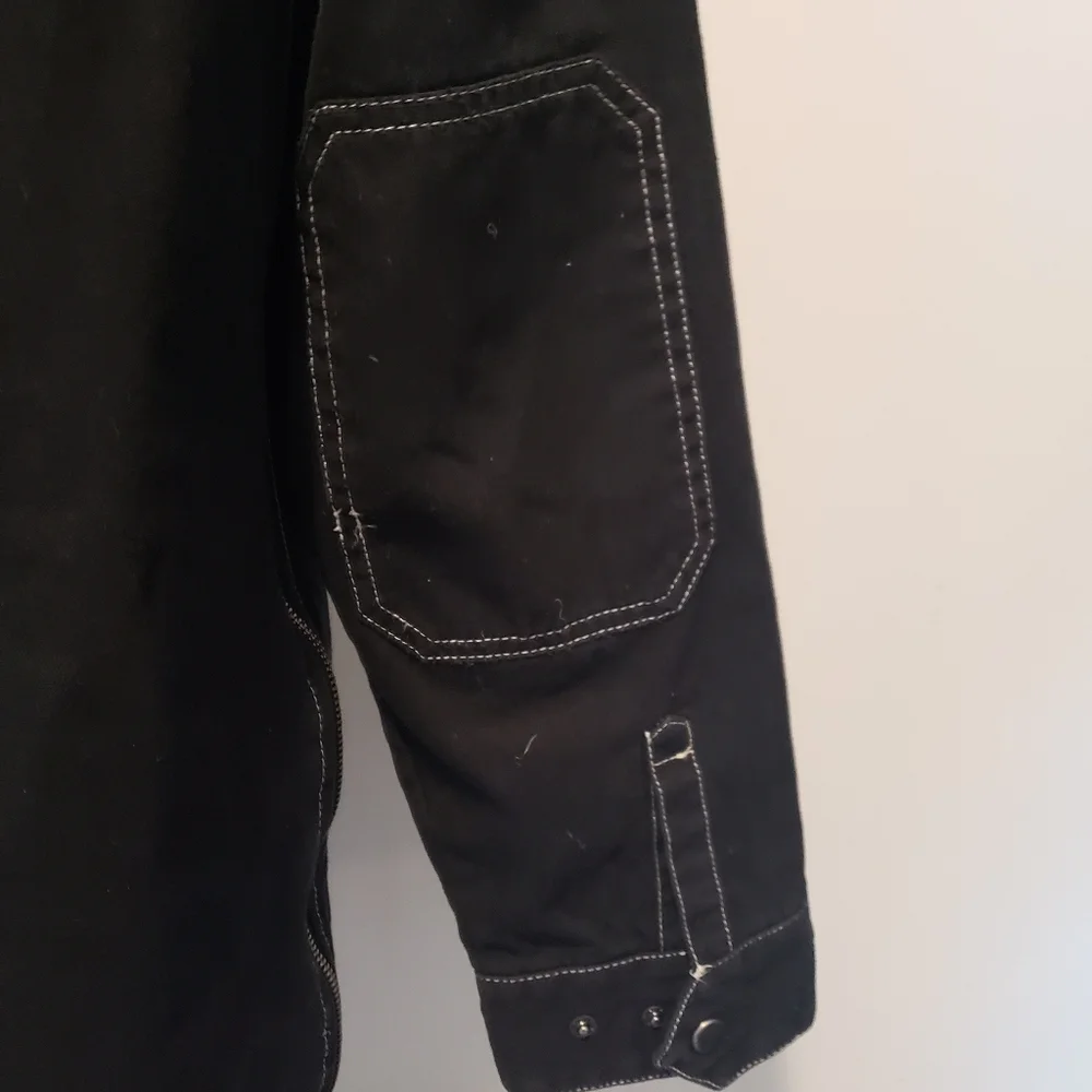 VANS MEN'S Half-Zip HALIFAX JACKET SIZE MEDIUM Color Black‎